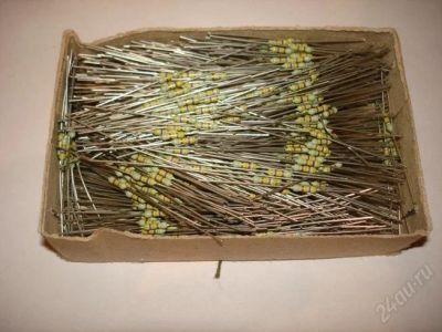 Лот: 2650450. Фото: 1. Резистор С1-4, 0,125вт,100кОм... Резисторы