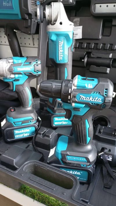 Лот: 22563768. Фото: 1. Набор инструментов Makita 3 в... Электроинструмент