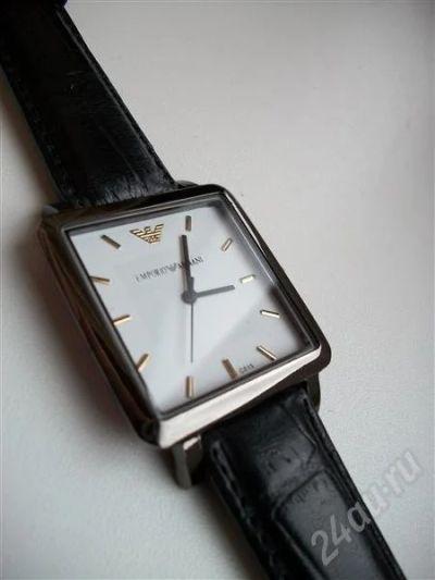 Лот: 601362. Фото: 1. реплика часов emporio armani черные... Красноярск