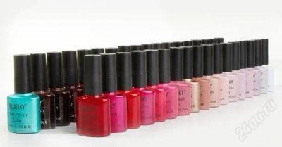 Лот: 2528858. Фото: 1. Гель-лак Shellac "BLUESKY", шеллак. Лак для ногтей