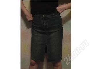 Лот: 79728. Фото: 1. Юбка джинсовая стрейч, Сross... Юбки