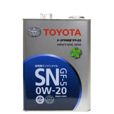 Лот: 18234101. Фото: 1. TOYOTA Motor Oil SAE 0w20 SN 4... Масла, жидкости