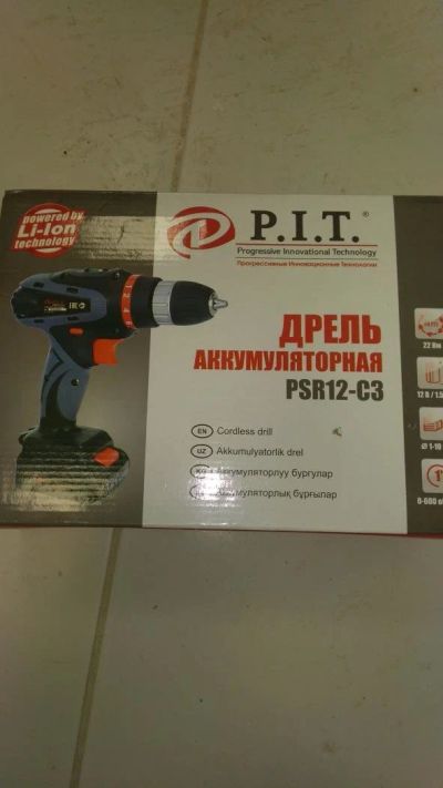 Лот: 10791400. Фото: 1. Шуруповерт PIT. Электроинструмент