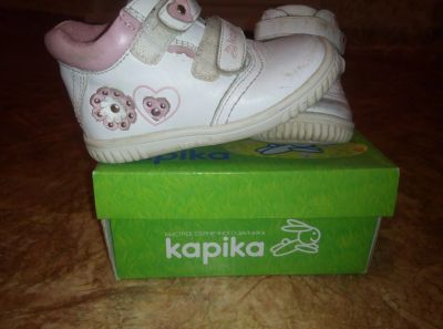 Лот: 6011440. Фото: 1. Обувь на девочку Kapika (белые... Другое (обувь)