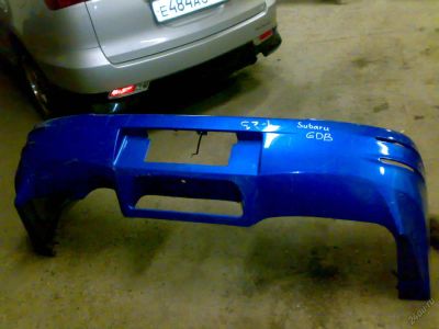 Лот: 5620372. Фото: 1. Задний бампер на Subaru Impreza... Детали тюнинга