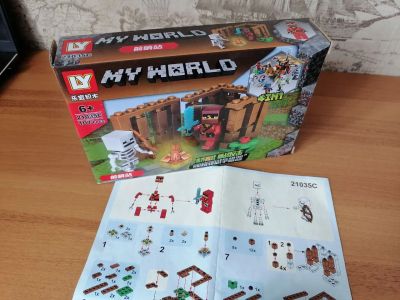 Лот: 20412625. Фото: 1. Лего набор Minecraft My world. Игровые наборы
