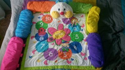 Лот: 5963662. Фото: 1. Коврик "K's Kids Big Cushions... Развивающие коврики