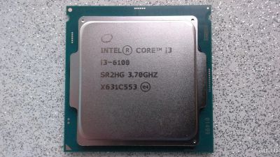 Лот: 10037363. Фото: 1. Процессор Intel Core i3-6100 Skylake... Процессоры