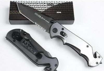 Лот: 924802. Фото: 1. Складной нож SOG flash tanto. Ножи, топоры