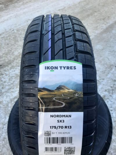 Лот: 24786719. Фото: 1. 175/70 R13 82T "Nordman SX3" Новые... Шины