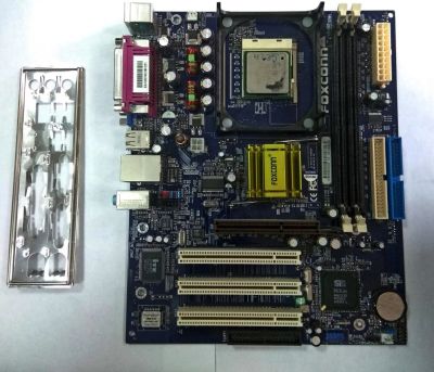 Лот: 11348591. Фото: 1. Материнская плата Foxconn 661M03C-6L... Материнские платы