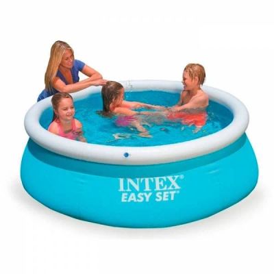 Лот: 8838005. Фото: 1. Бассейн надувной Easy Set 183x51см... Бассейны, аксессуары и комплектующие