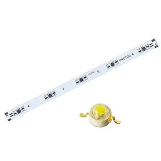 Лот: 23269310. Фото: 1. Плата 260x15-5E Emitter (5x LED... Светодиодная подсветка