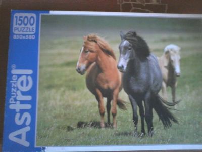 Лот: 4315023. Фото: 1. Пазлы 1500 лошади. Пазлы