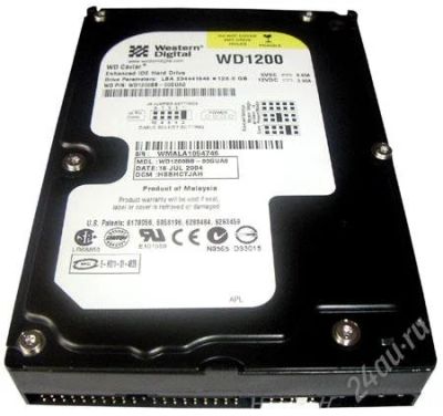 Лот: 787044. Фото: 1. Жёсткий диск Western digital. Жёсткие диски (HDD)