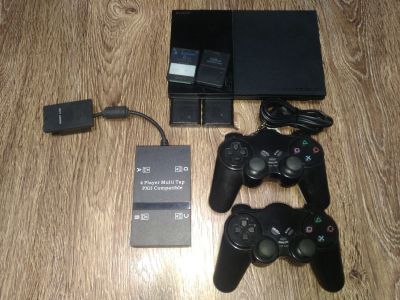 Лот: 21340287. Фото: 1. PlayStation 2. Консоли