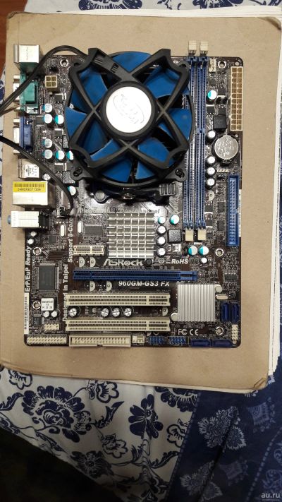 Лот: 15468814. Фото: 1. Материнская плата ASRock 960GM-GS3... Материнские платы