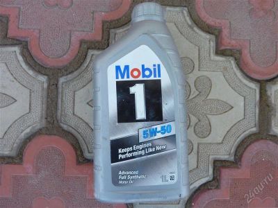 Лот: 2712852. Фото: 1. Mobil 1 5 w 50 1 литр. Масла, жидкости