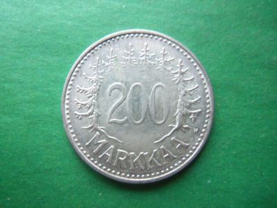 Лот: 18839838. Фото: 1. Финляндия 200 марок 1958 г.,серебро... Европа