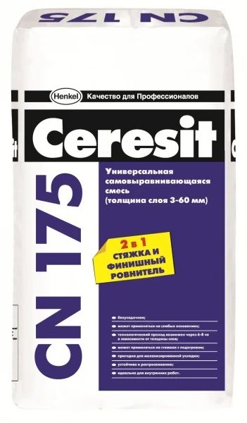 Лот: 5014219. Фото: 1. Ceresit CN 175. Универсальная... Смеси, шпатлевки, цемент