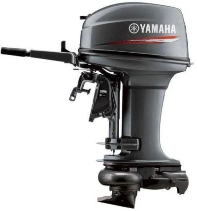 Лот: 25364827. Фото: 1. 2х-тактный лодочный мотор YAMAHA... Другое (водный транспорт)