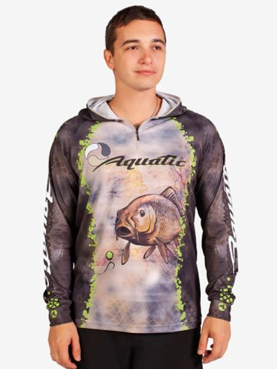 Лот: 25537773. Фото: 1. Джерси с капюшоном Аquatic Дж-06... Другое (спортивная одежда)