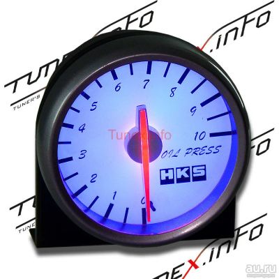Лот: 20926311. Фото: 1. Датчик HKS Style 60мм белое табло... Детали тюнинга