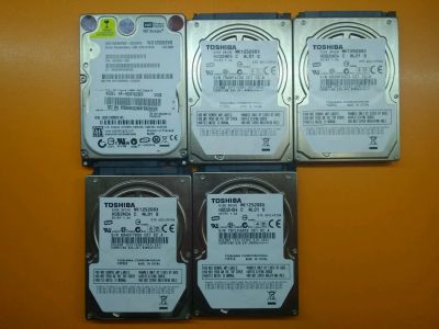 Лот: 9706370. Фото: 1. Б/У жесткий диск для ноутбука... Жёсткие диски (HDD)