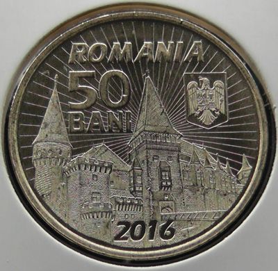 Лот: 11604710. Фото: 1. Румыния монета 50 бани 2016 год. Европа