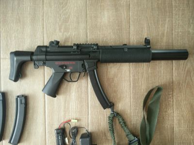 Лот: 11456652. Фото: 1. Cyma mp5sd blowback. Пейнтбол, страйкбол
