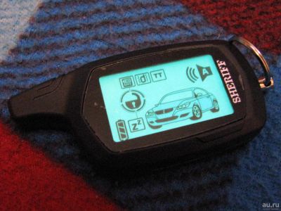 Лот: 16291805. Фото: 1. Брелок ZX755LCD-B4 (Sheriff ZX-755... Автомобильные сигнализации