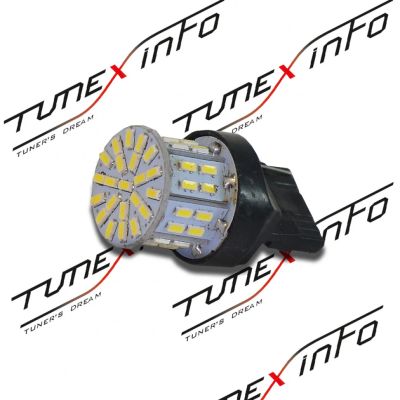 Лот: 20928675. Фото: 1. Лампа светодиодная T20 W21W 12V... Оптика и освещение