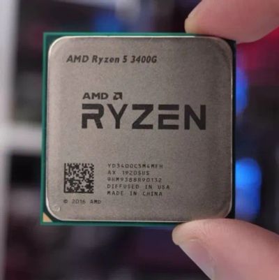 Лот: 20600961. Фото: 1. Rayzen 5 3400g. Процессоры