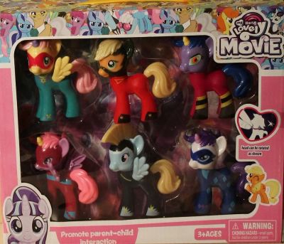 Лот: 11909670. Фото: 1. Пони игрушки My little pony комплект... Другое (игрушки)