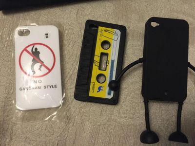 Лот: 6497281. Фото: 1. 3 чехла на iPhone 4. Чехлы, обложки