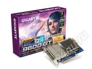Лот: 466375. Фото: 1. Geforce 9600 GT 1024 Mb (Gigabyte... Видеокарты