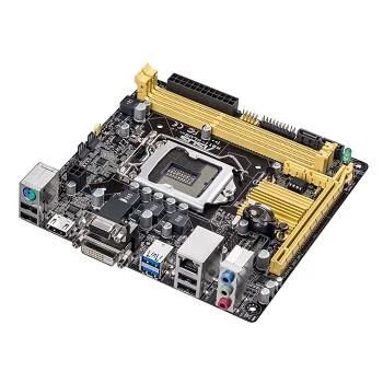 Лот: 4653956. Фото: 1. Мат.плата S1150 H81 Asus H81I-PLUS... Материнские платы