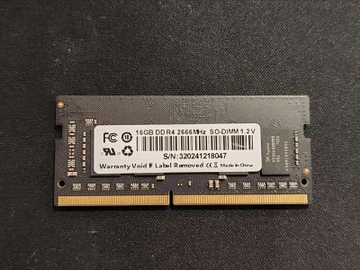 Лот: 23699302. Фото: 1. Оперативная память DDR4 16gb 2666Mhz... Оперативная память