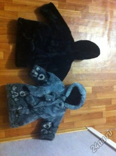 Лот: 4592333. Фото: 1. шуба черная. Верхняя одежда