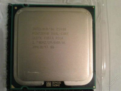 Лот: 1524912. Фото: 1. e5400,2 ядерный,2*2.7ghz,кэш 2mb... Процессоры