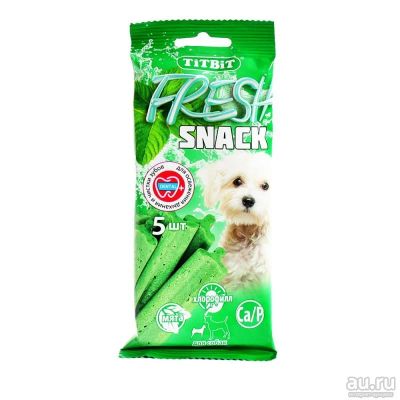 Лот: 10400791. Фото: 1. лакомство Titbit Fresh Snack Для... Корма