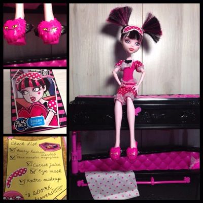 Лот: 3584338. Фото: 1. monster high школа монстров кровать... Куклы и аксессуары