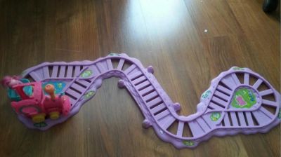 Лот: 9040768. Фото: 1. Игровой набор My Littel Pony Поезд... Куклы и аксессуары