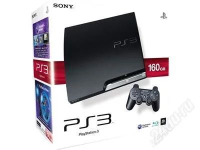 Лот: 1541004. Фото: 1. PS3 slim 160 Gb. Консоли