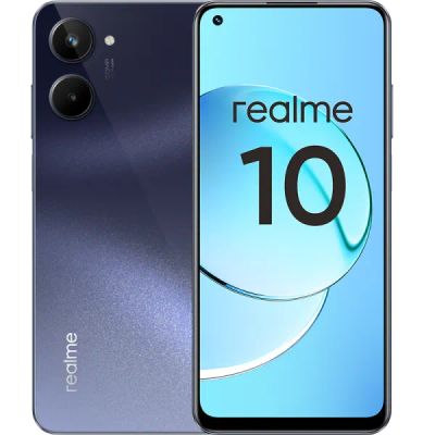 Лот: 22219375. Фото: 1. Смартфон realme 10 8/256GB Черный... Смартфоны