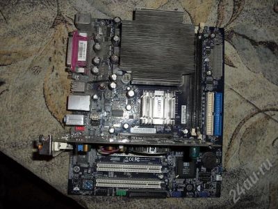 Лот: 723811. Фото: 1. Foxconn 661FX+964 s775 800MHz... Материнские платы