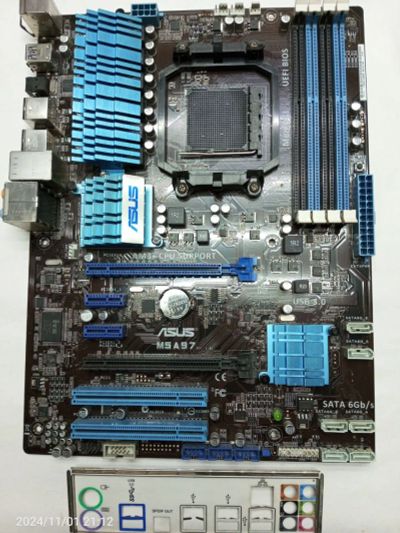 Лот: 24428591. Фото: 1. asus m5a97 rev 1.02. Материнские платы
