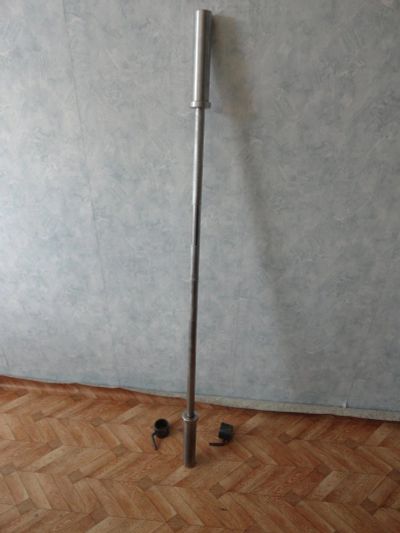 Лот: 9469212. Фото: 1. Гриф d=50 мм, L=1600 мм (ширина... Штанги, блины