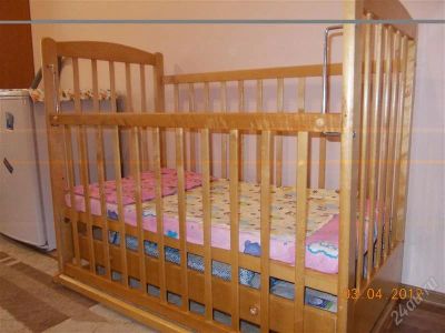 Лот: 1700402. Фото: 1. кроватка для малыша. Детские кровати и кроватки