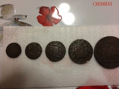 Лот: 8868562. Фото: 1. Набор Сибирских Монет(оригинал... Россия до 1917 года